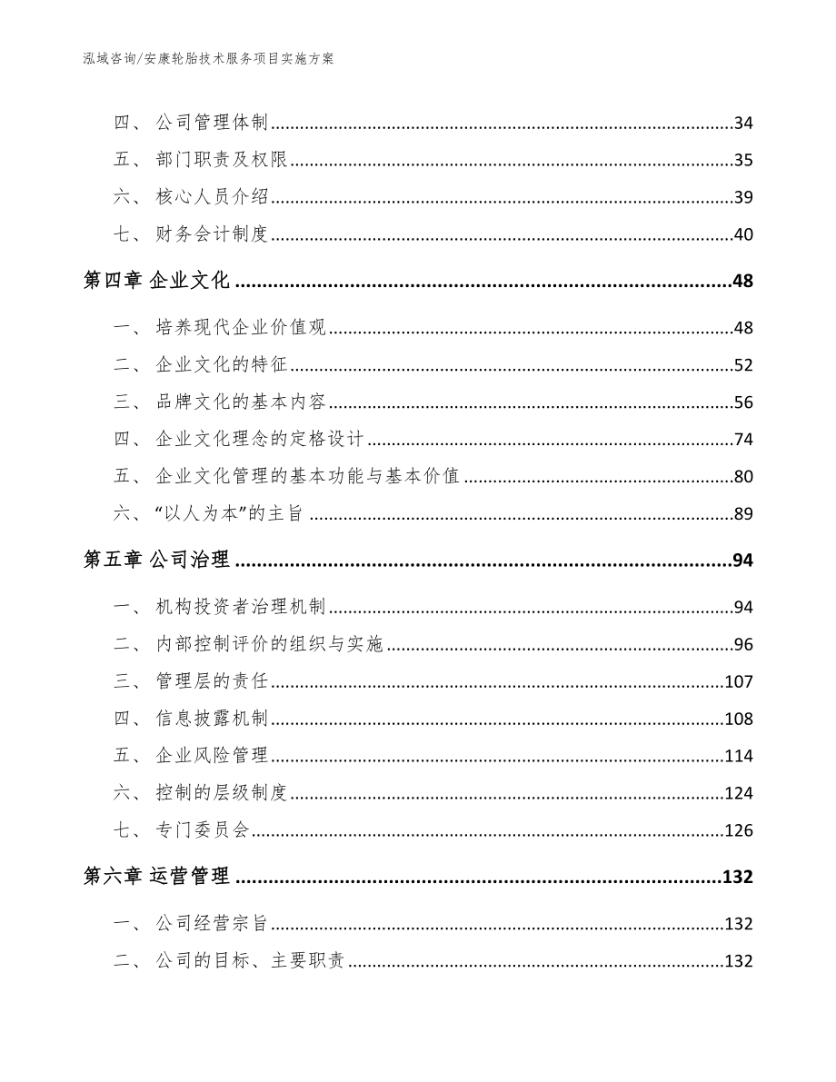 安康轮胎技术服务项目实施方案（模板范文）_第2页