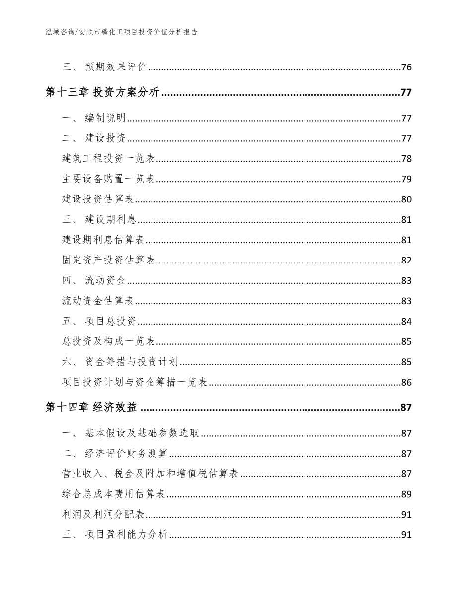 安顺市磷化工项目投资价值分析报告_第5页