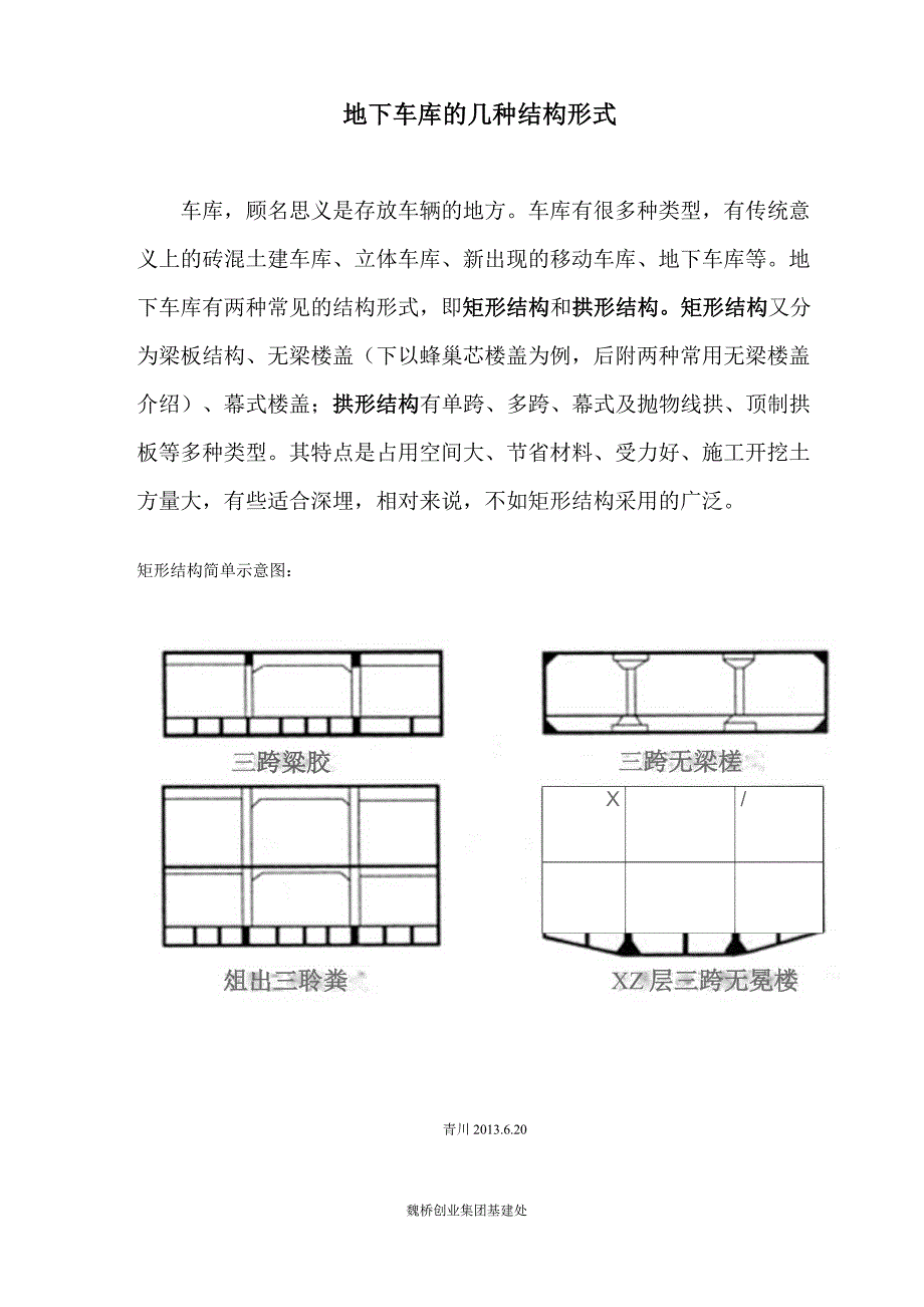 几种常见的地下车库楼盖结构形式详细对比_第1页