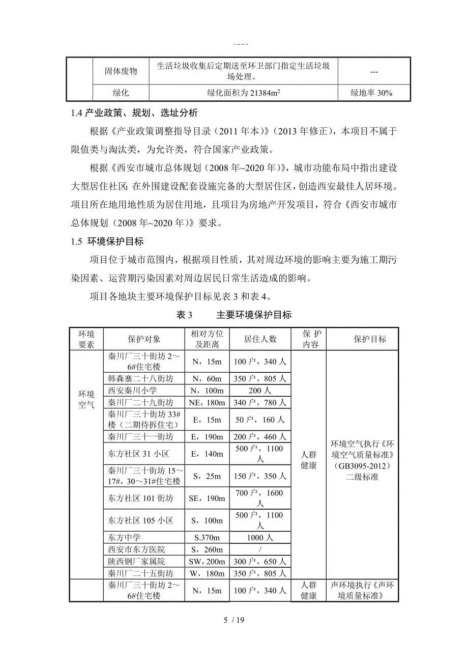 三十街坊职工住宅区改造项目简本_第5页