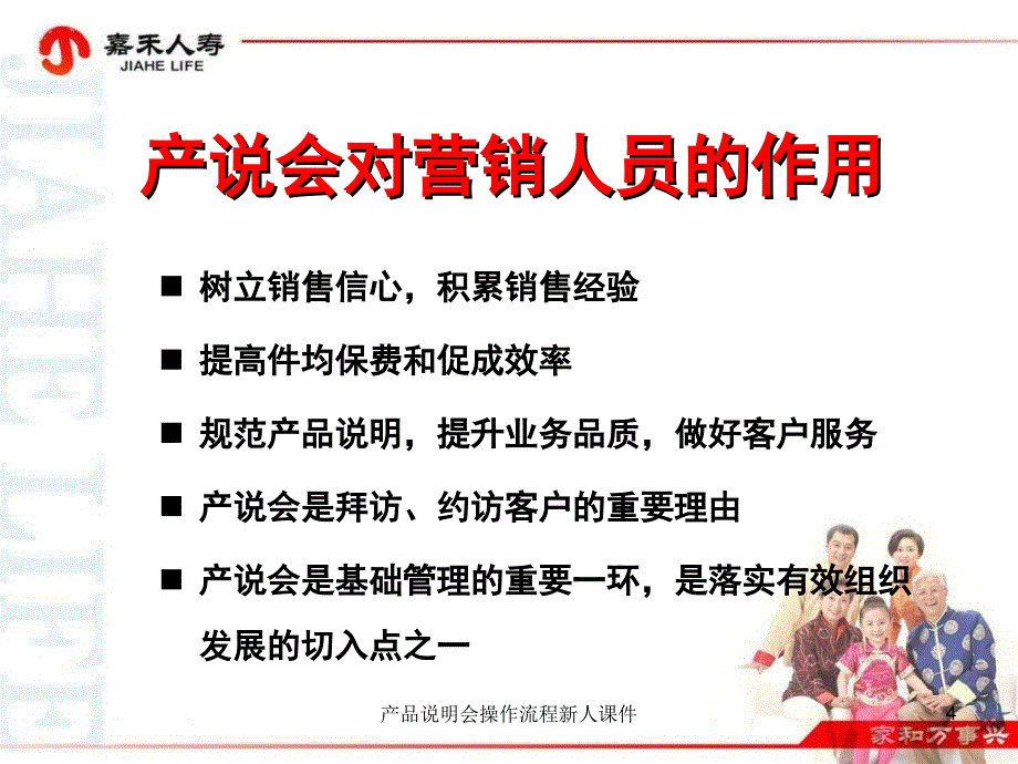 产品说明会操作流程新人课件_第4页