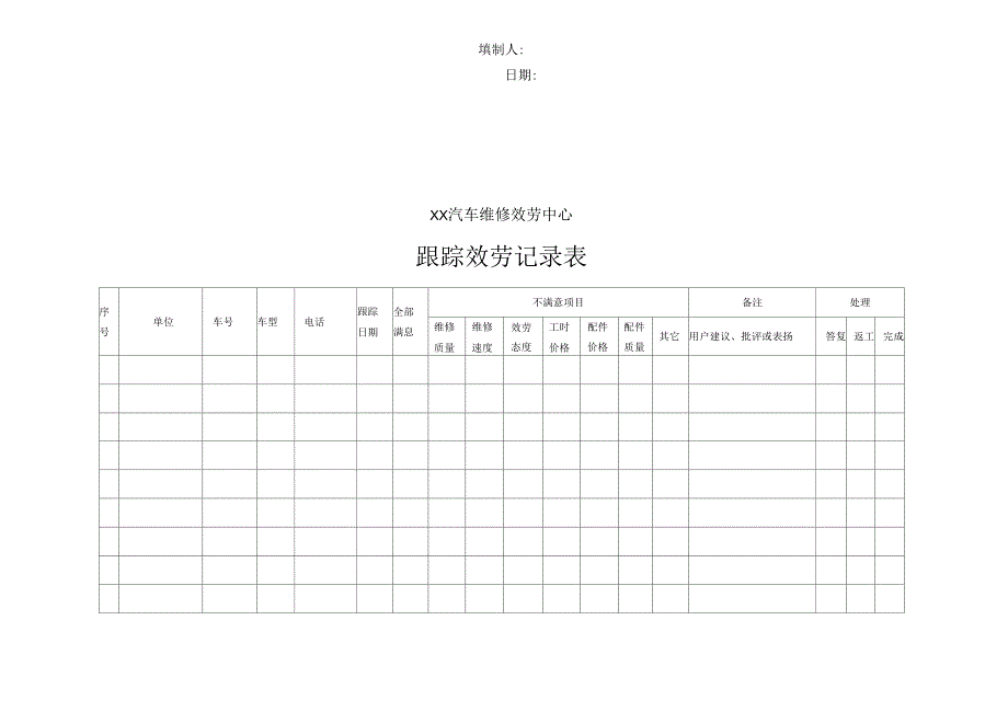 来电、跟踪情况统计、登记表_第3页