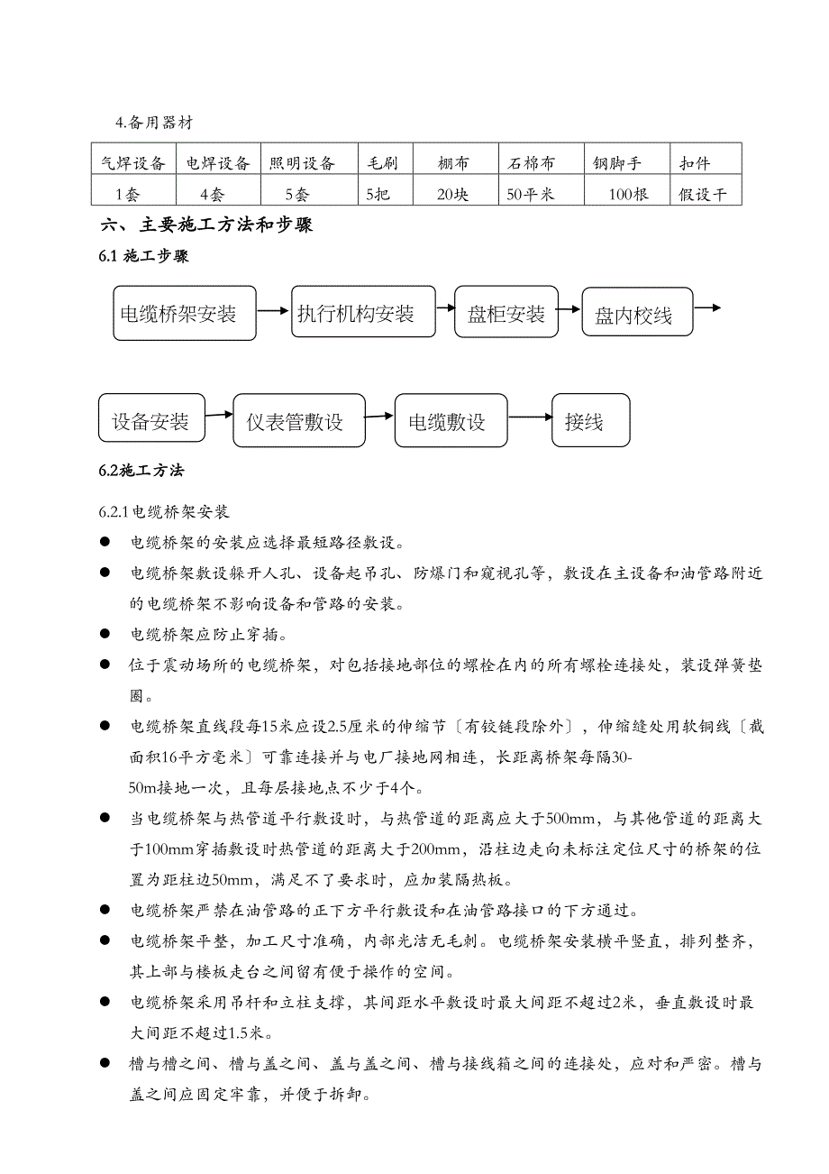 兆光一期(热控)施工方案(DOC 18页)_第4页