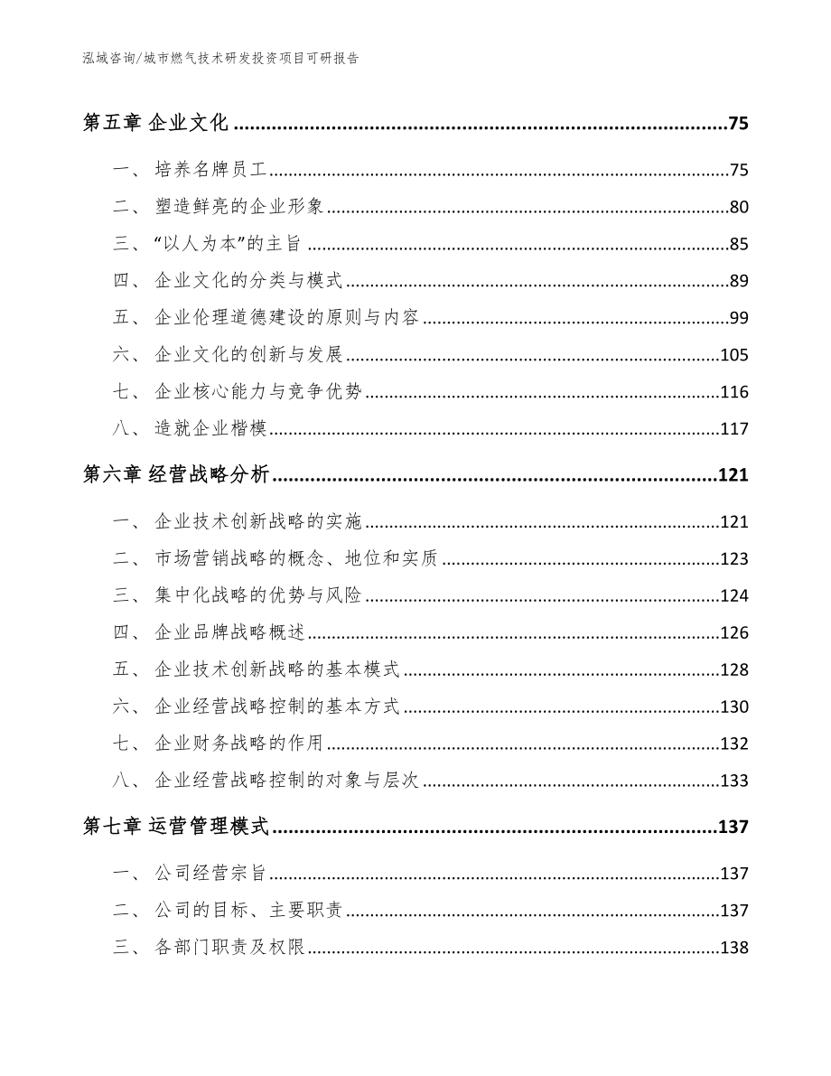 城市燃气技术研发投资项目可研报告【范文模板】_第4页
