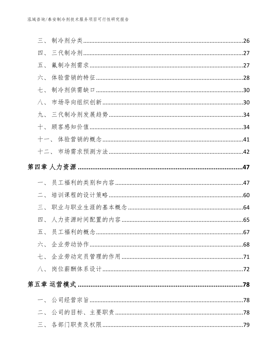 泰安制冷剂技术服务项目可行性研究报告【参考模板】_第2页