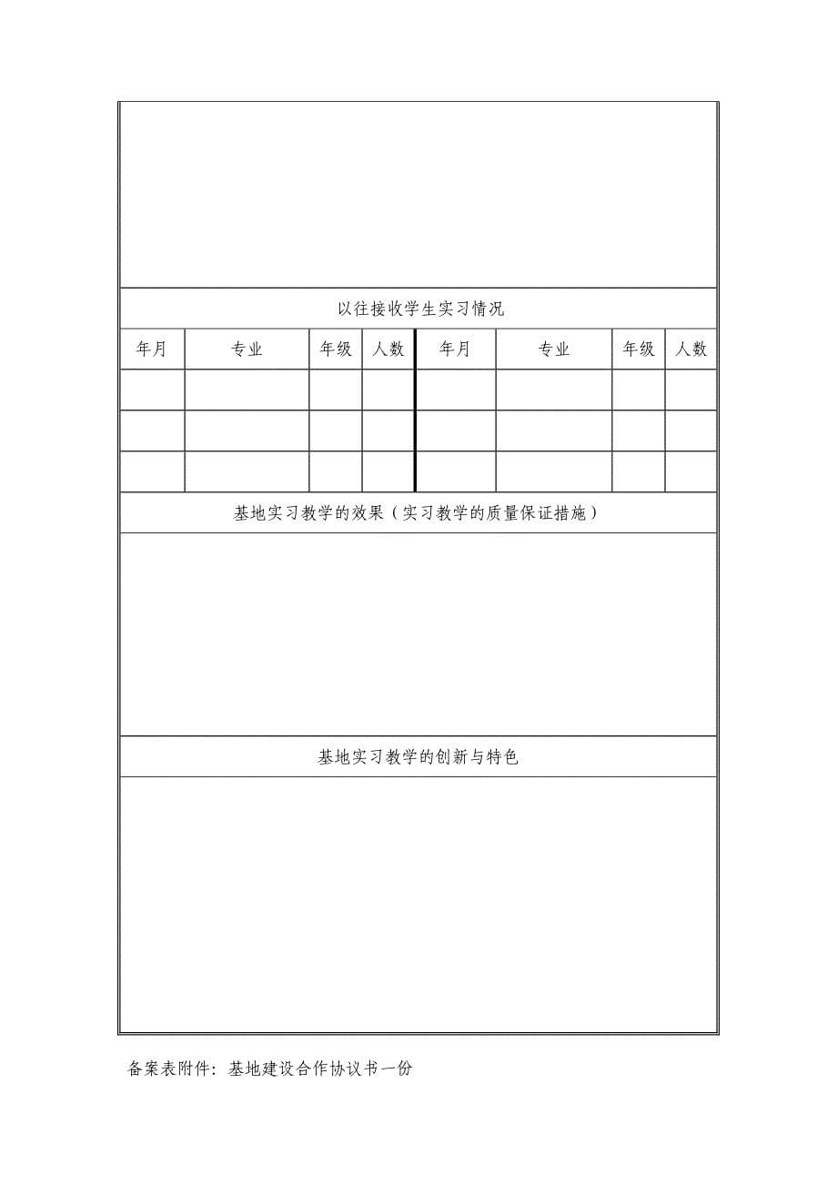 某学院校外实践教学基地建设与管理规定_第5页