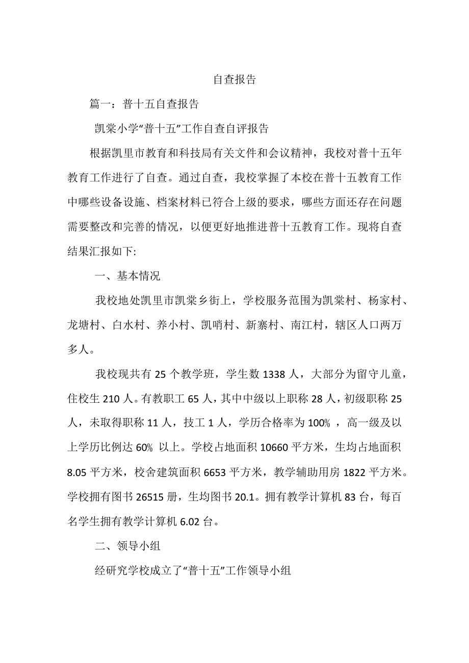 自查报告_第1页