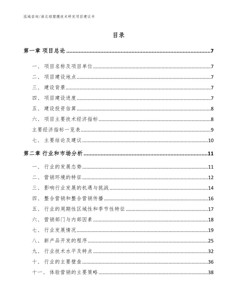 淮北铝塑膜技术研发项目建议书_第2页