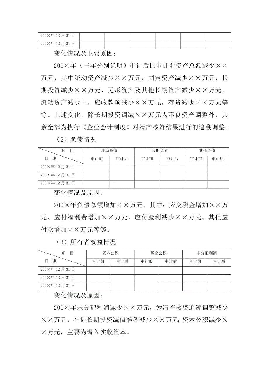 财务审计报告的模板_第5页