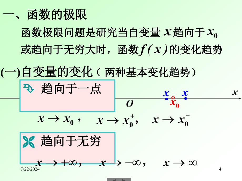 清华大学微积分高等数学课件第讲函数极限_第4页