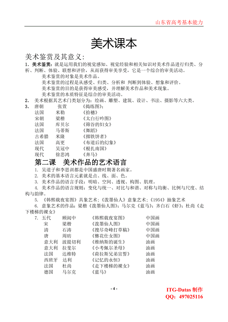 山东省高考基本能力-美术-ITG制作.doc_第4页