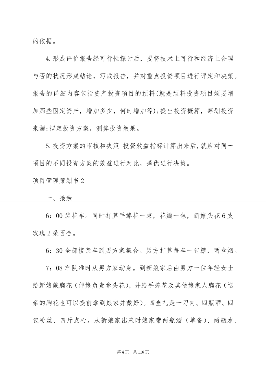 项目管理策划书_第4页