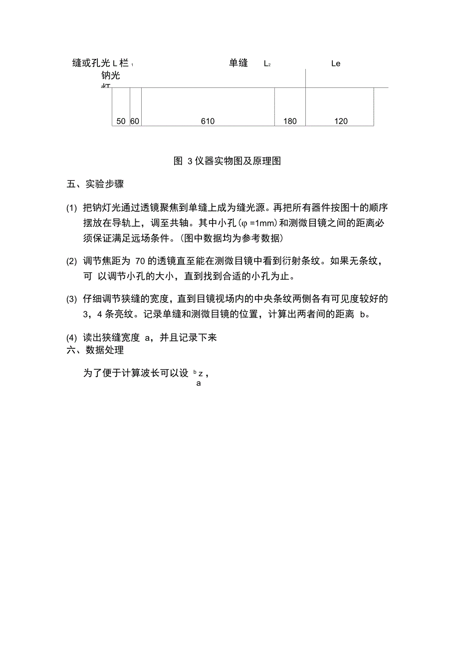 实验七光的衍射实验_第4页