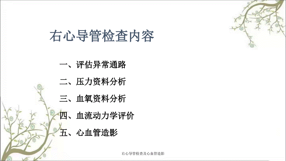 右心导管检查及心血管造影课件_第4页