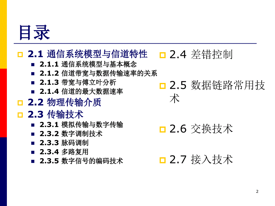 精华资料盘算机收集与通信-201109-第2章数据通信基础.ppt_第2页