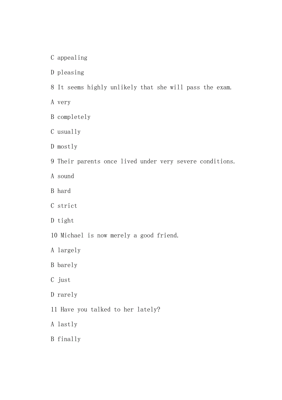 2022年职称英语考试综合类C级词汇专项训练二.docx_第3页