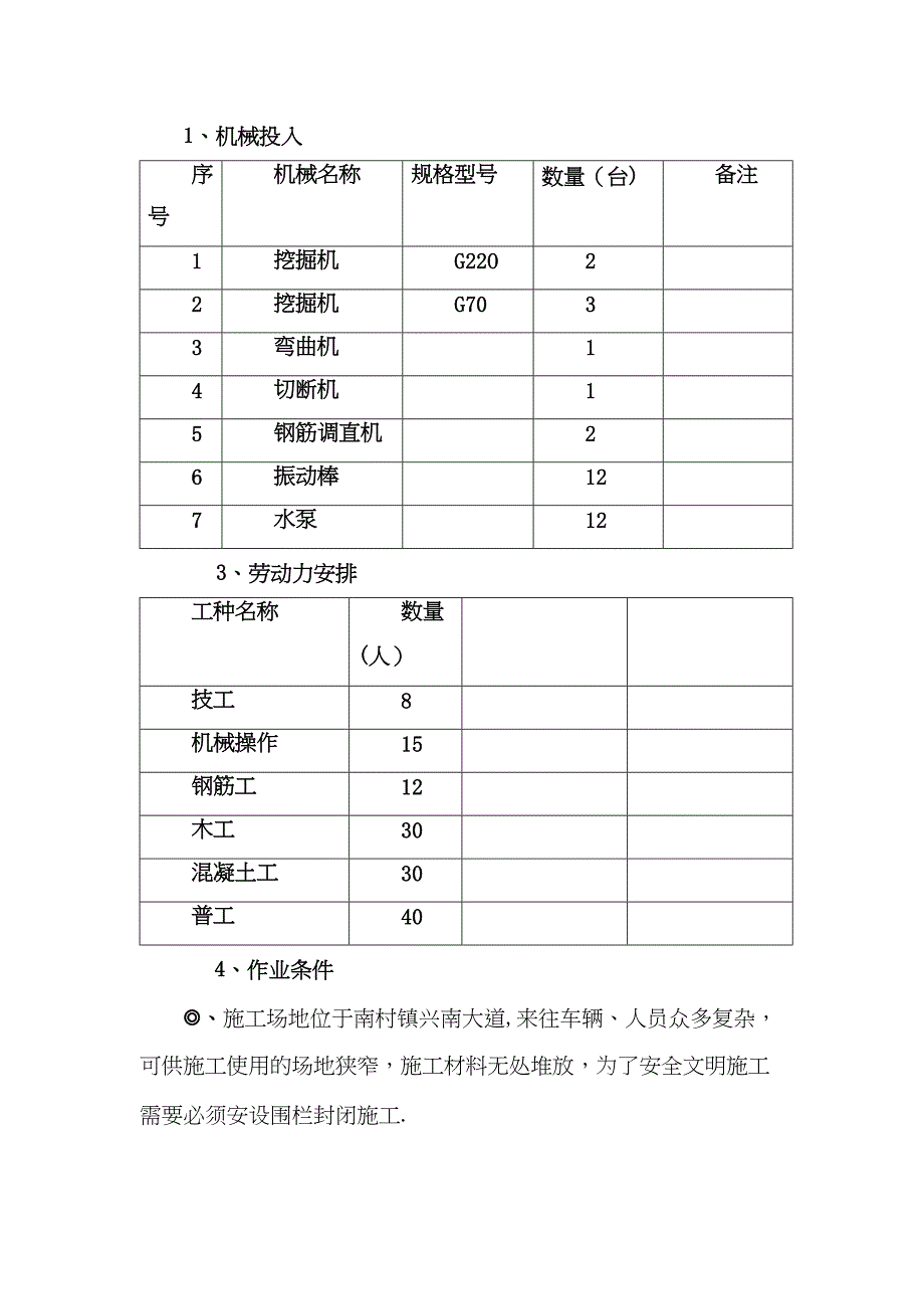 【整理版施工方案】电缆沟施工方案60560(DOC 17页)_第2页