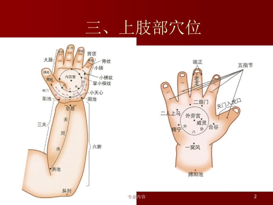 推拿特定穴之上下肢部穴位荟萃材料_第2页