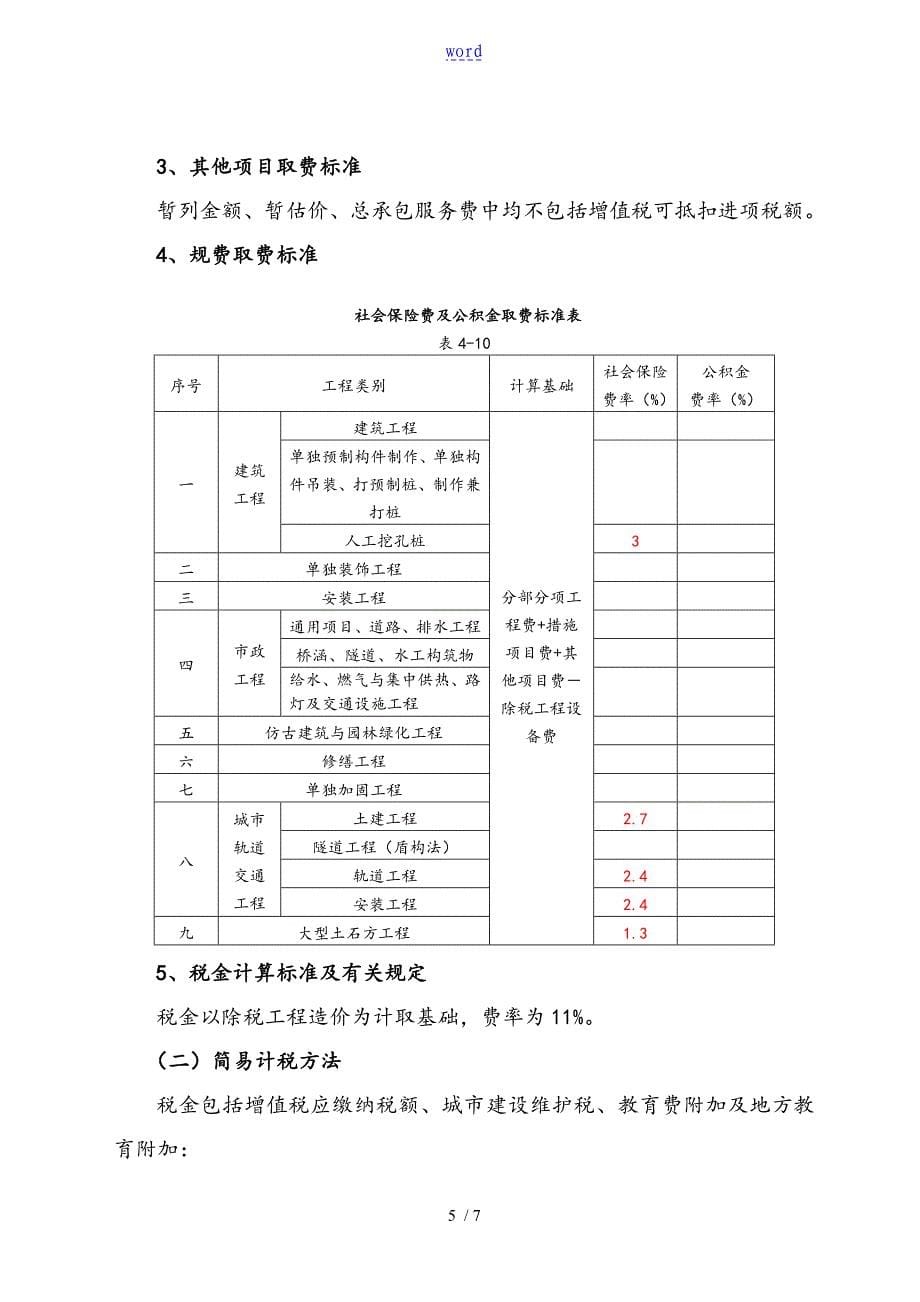 【2016】154号文附件一：《江苏省建设工程费用定额》(2014年)营改增后调整内容_第5页