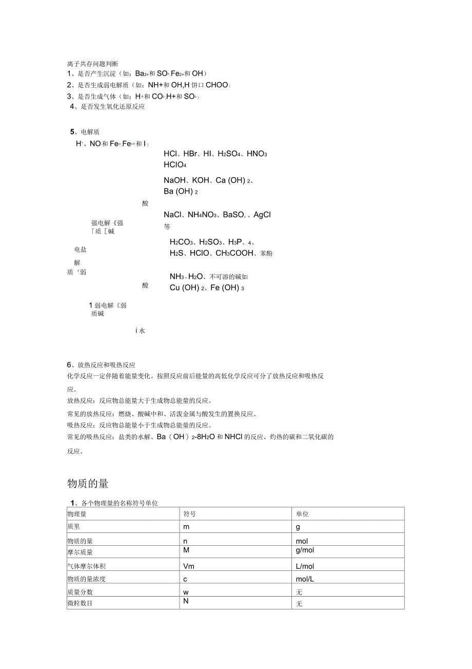 高中化学会考文科必背知识点_第2页