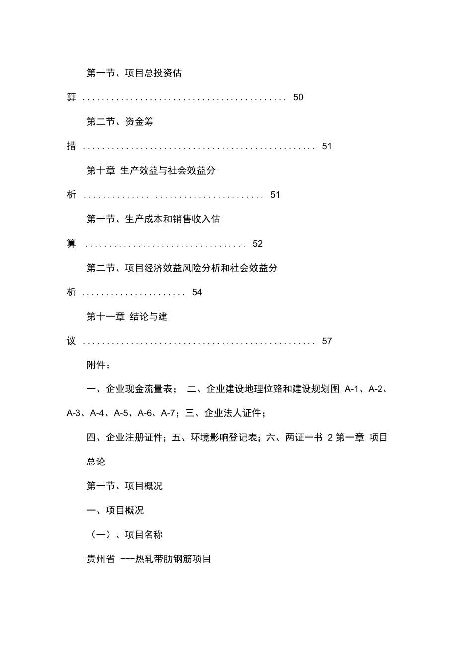 热轧带肋钢筋可研的报告_第5页