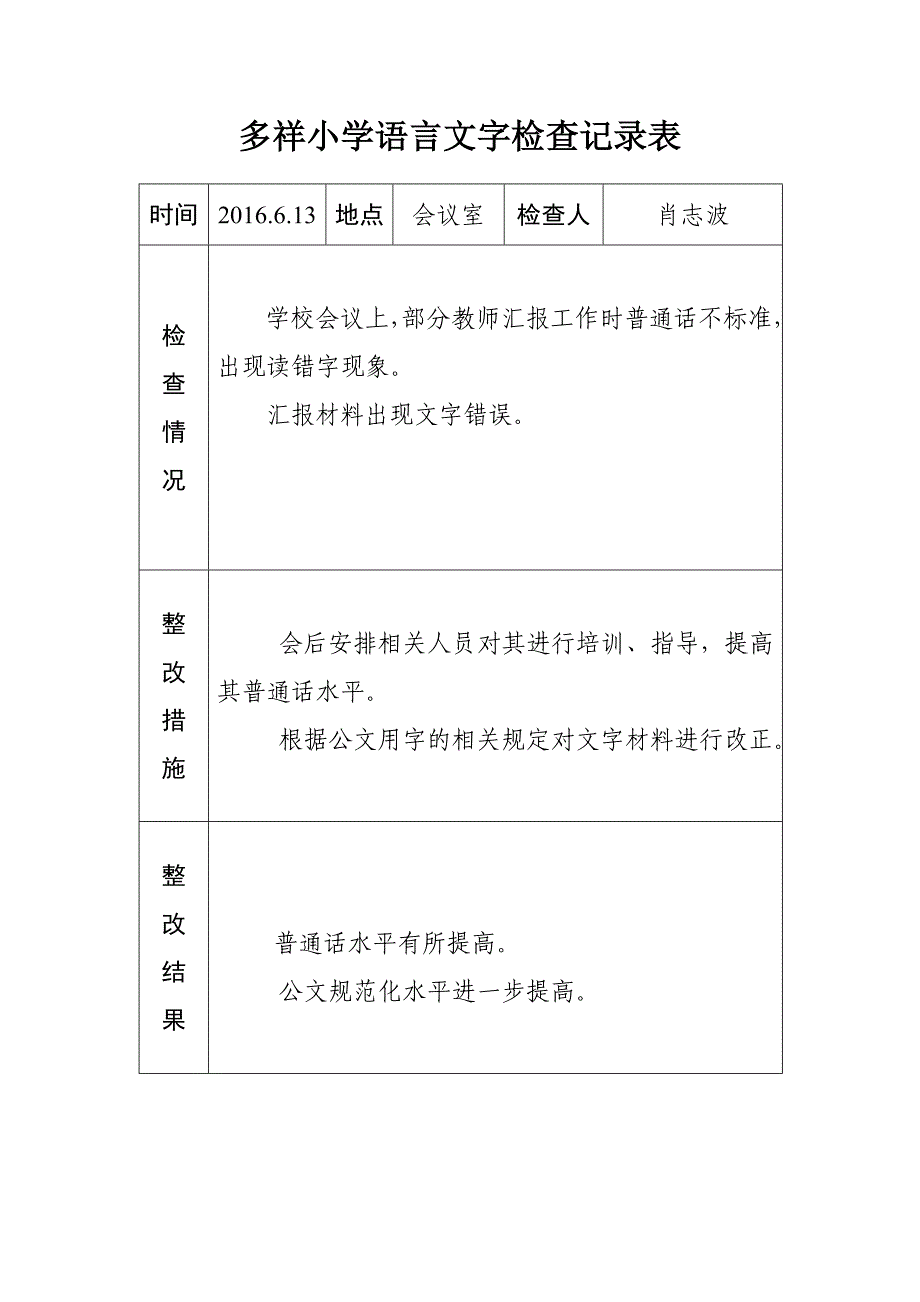 语言文字工作整改记录文本_第3页