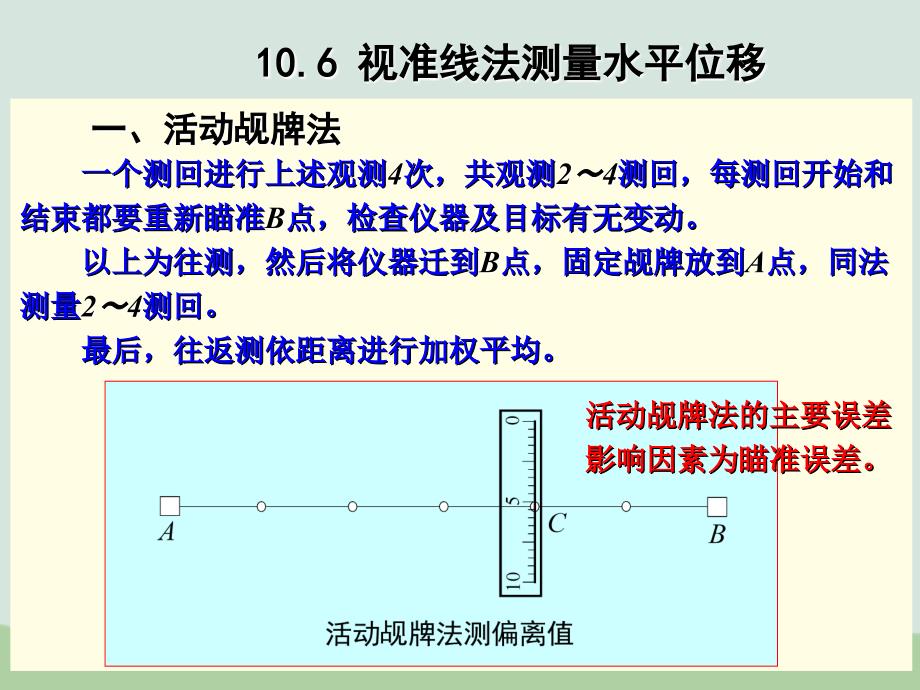 视准线法测量水平位移课件_第4页