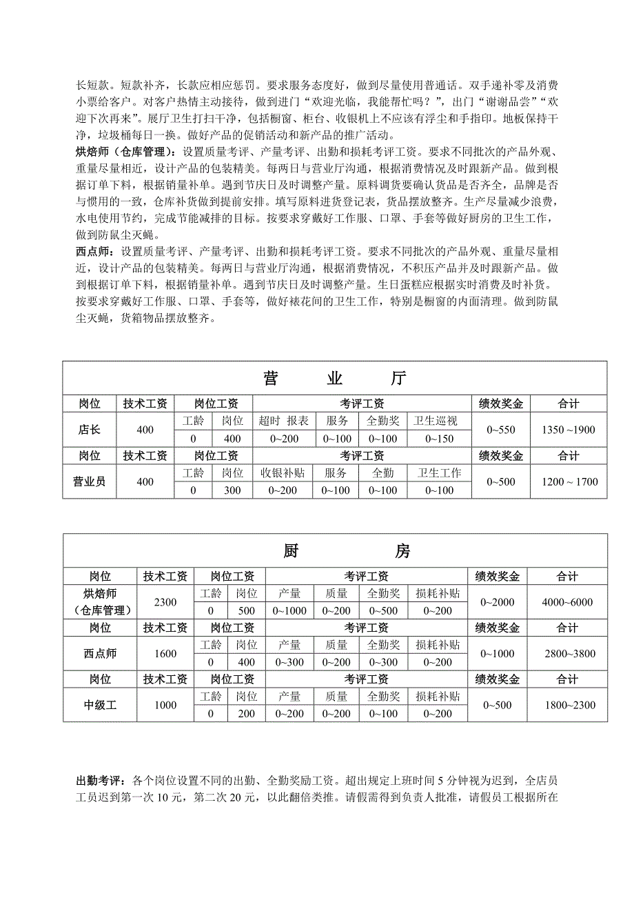 烘培店工资和绩效管理体系.doc_第3页