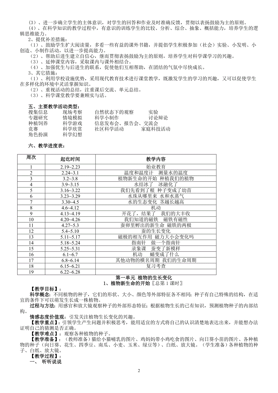 人教版小学下科学教案.doc_第2页