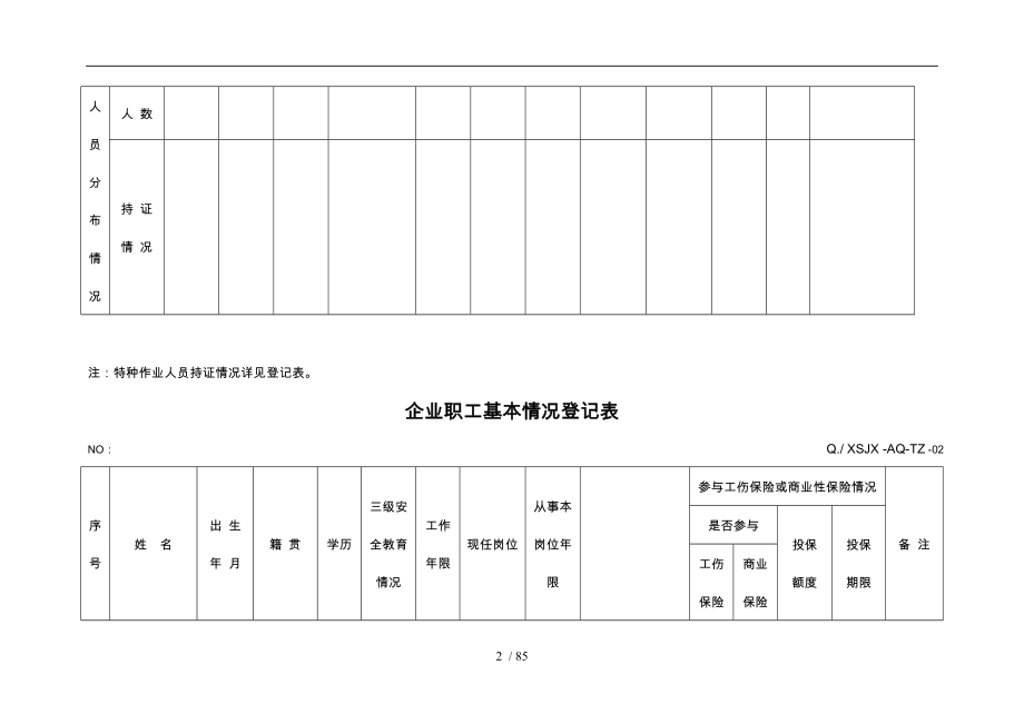 AQ记录表格模板_第2页