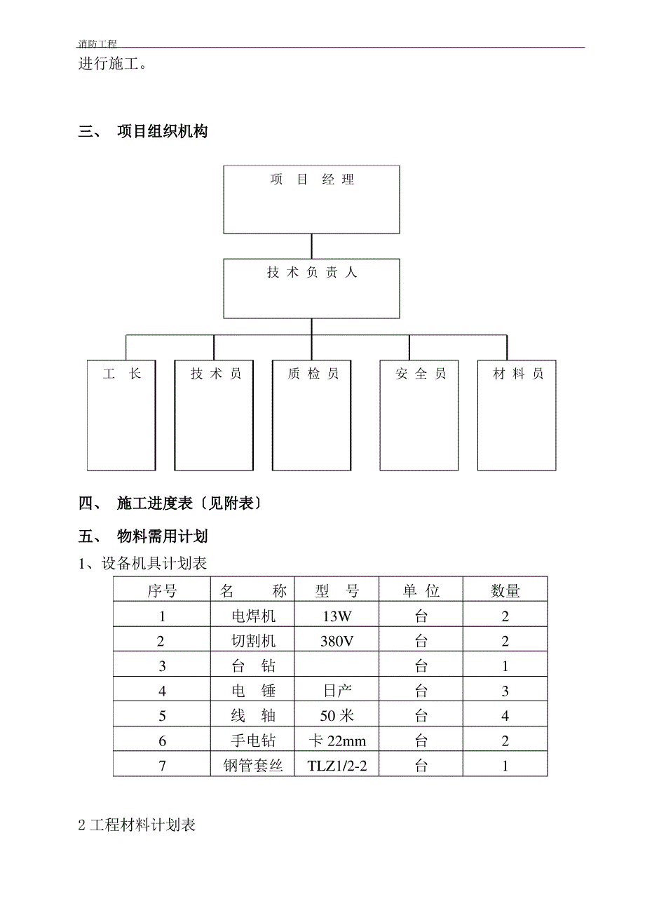 消防电施工方案_第4页