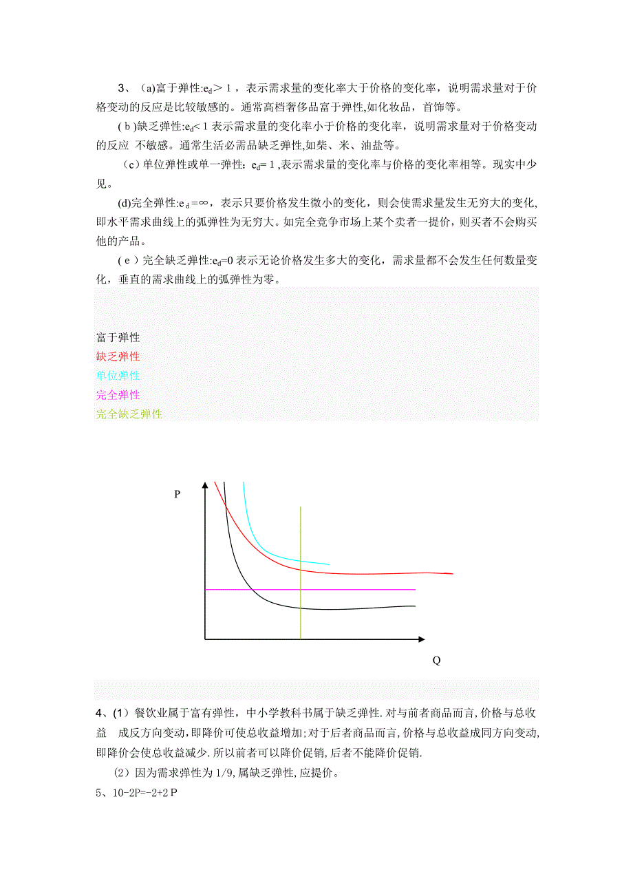 西方经济学习题及答案_第3页