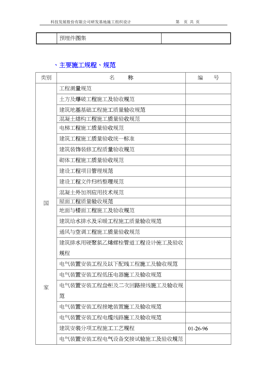 大洋科技发展股份有限公司研发基地施工组织设计方案_第3页