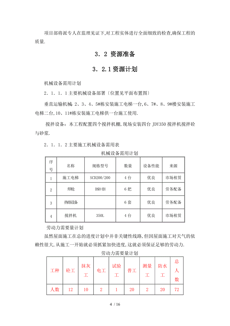 屋面保温防水工程施工方案_第4页