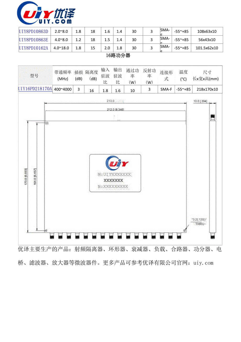 合路器、功分器的工作原理及其应用_第4页