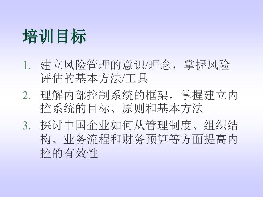 企业内部控制与风险管理教材_第2页