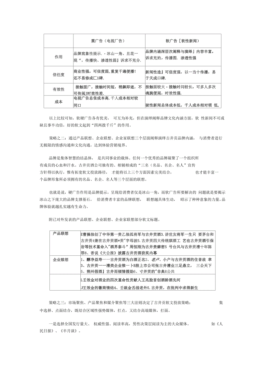 古井贡酒软文投放策略及效果分析_第2页