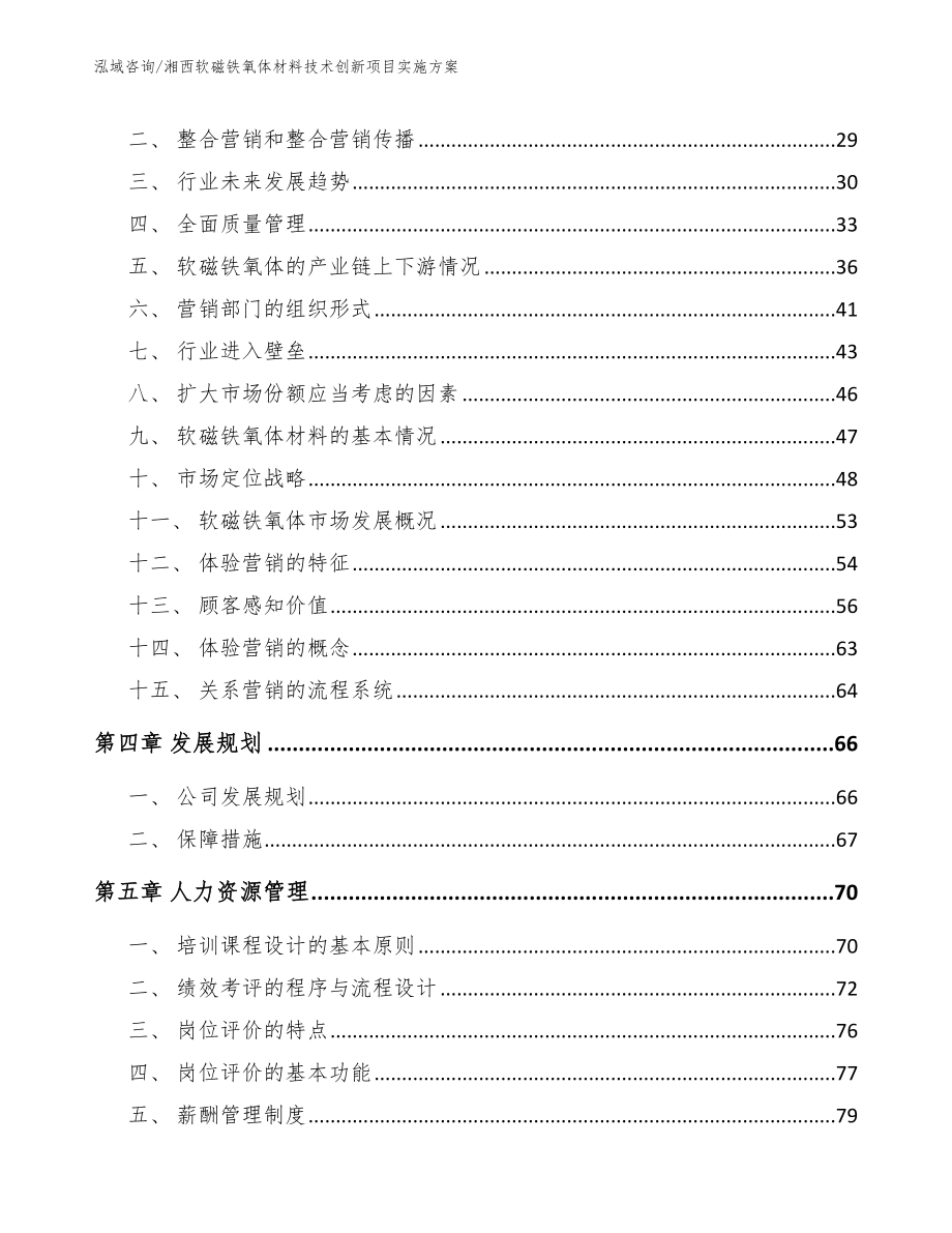 湘西软磁铁氧体材料技术创新项目实施方案【参考模板】_第2页