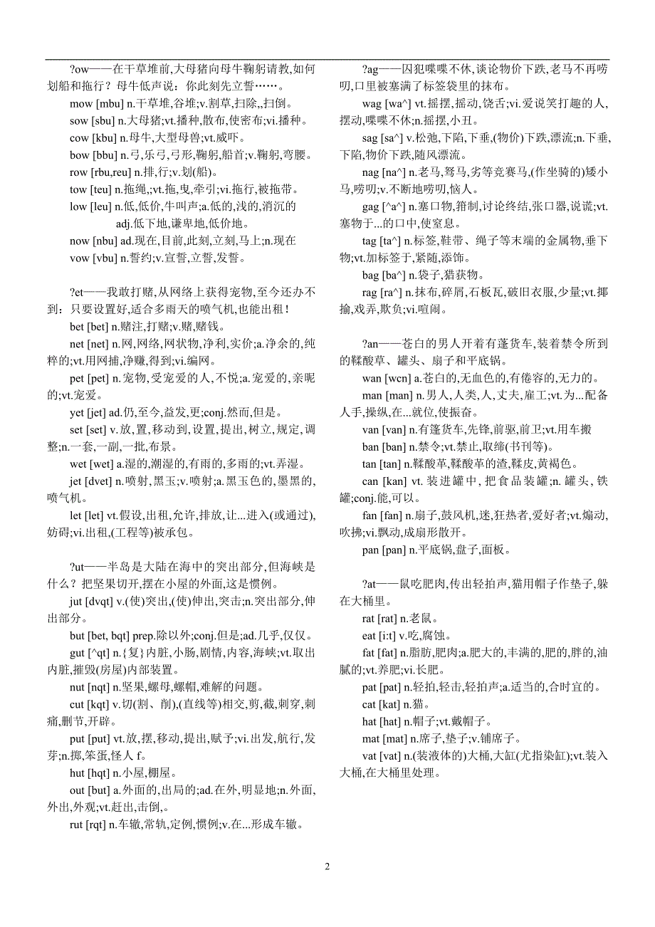 英语词汇词形归类拓展.doc_第2页