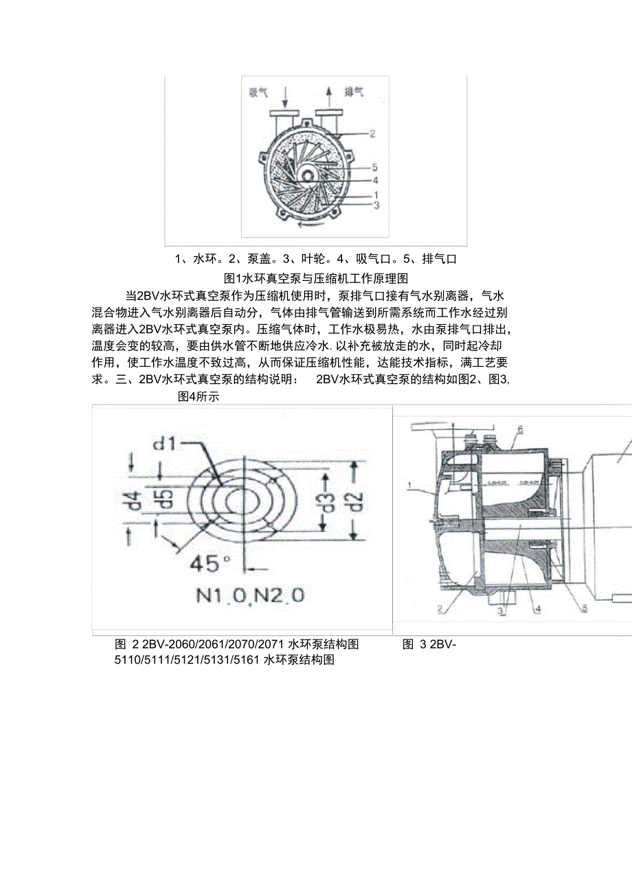 博山2BV水环真空泵说明书_第2页