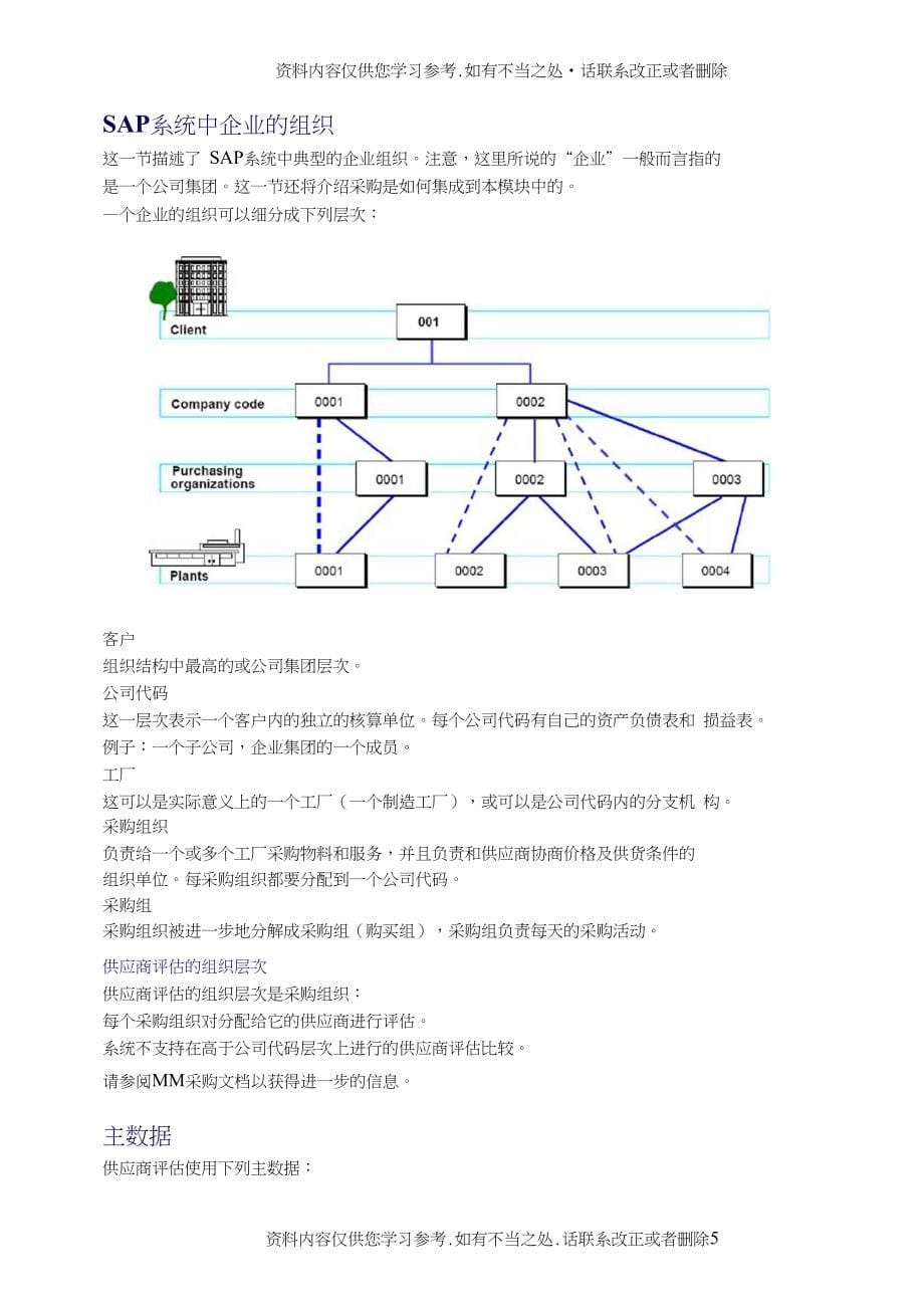 精品SAPMM供应商评估_第5页