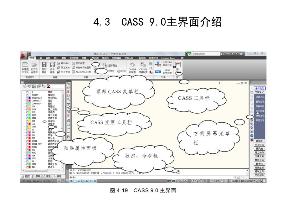 数字化测图教程第4章(4.1-4.6)--CASS-9.0地形地籍成图软件概述课件_第4页