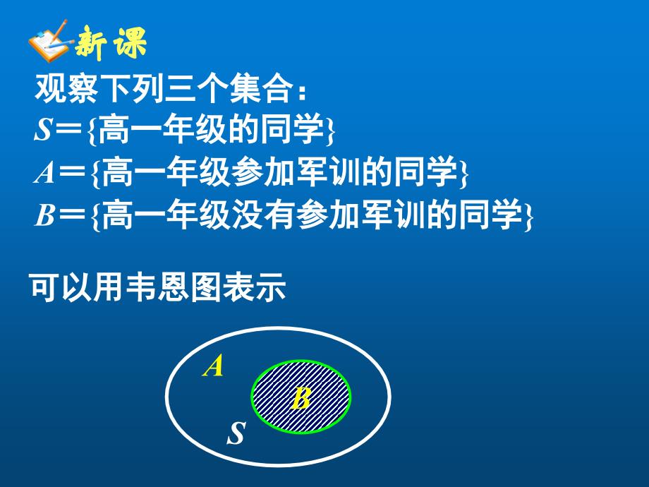 高中数学-集合全集补集ppt课件_第4页