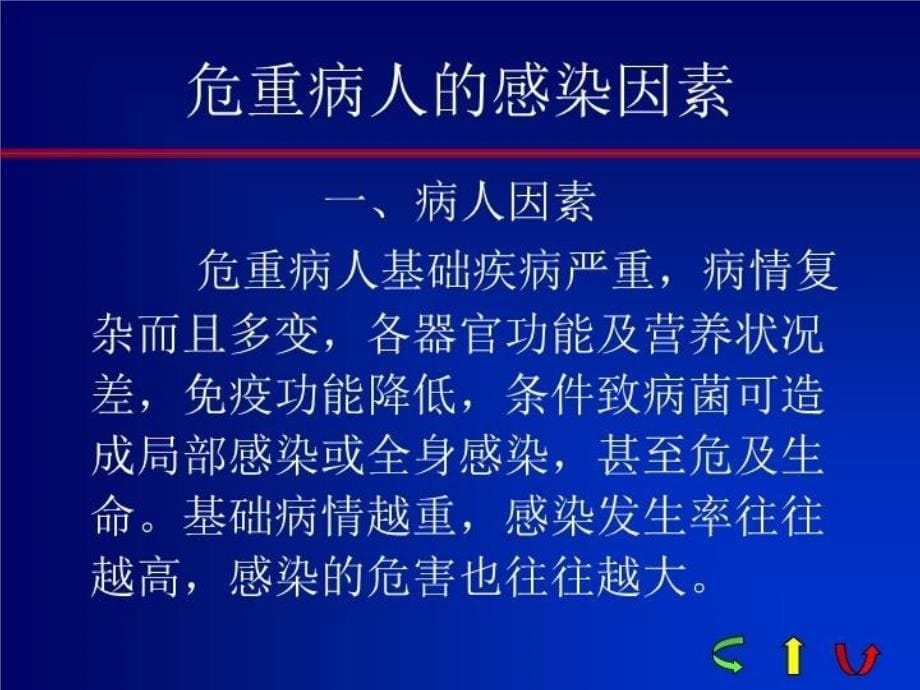 最新危重病人的感染精品课件_第5页