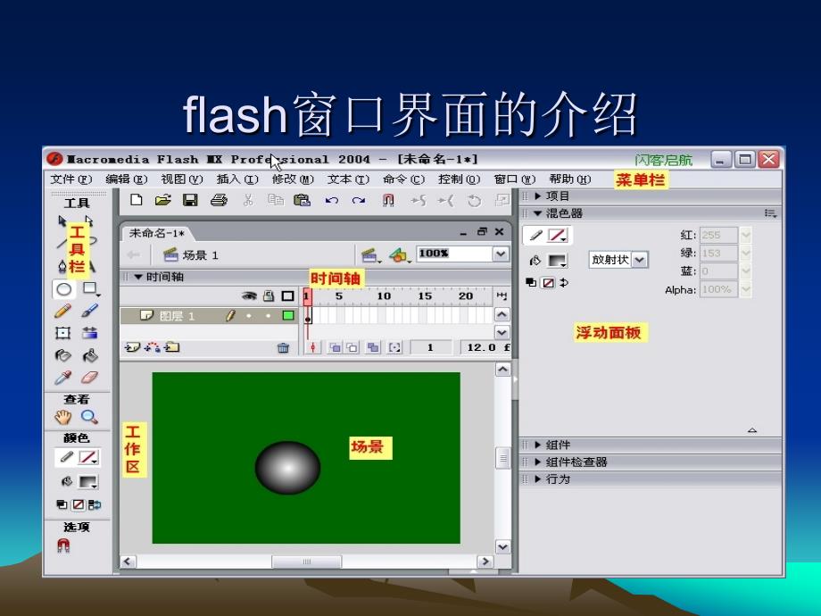 《初识FLASH软件》教学课件_第4页