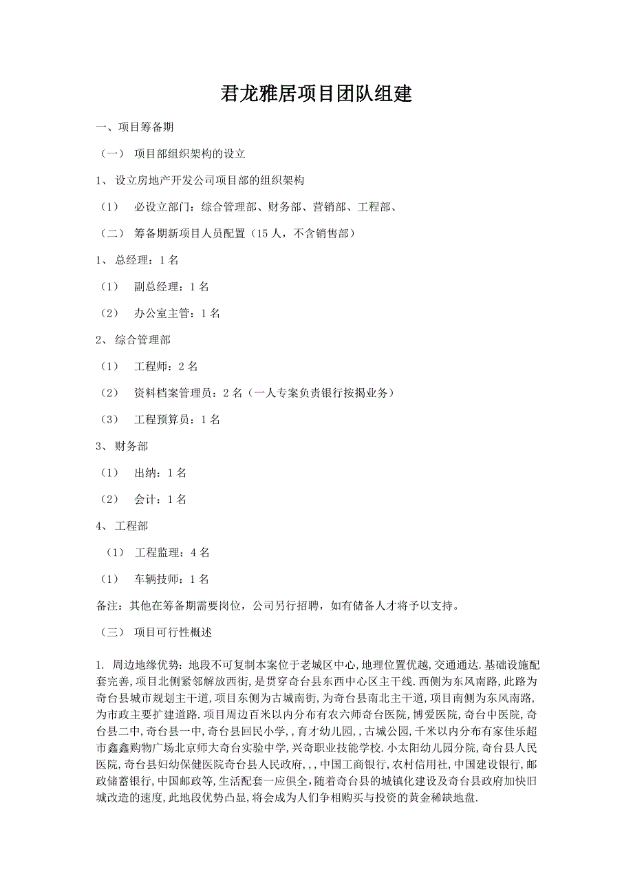 房地产新项目团队组建_第1页