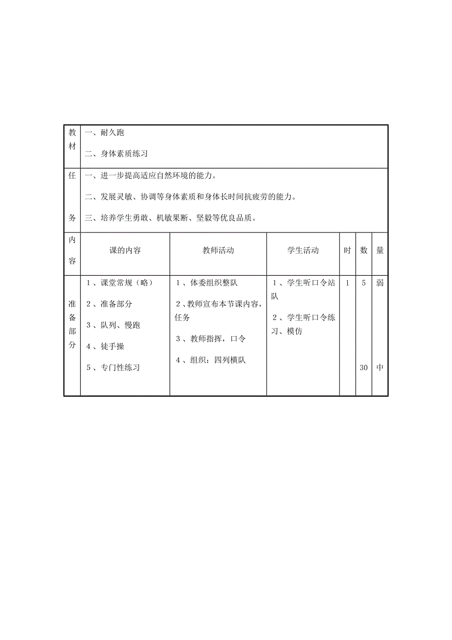 教材一、耐久跑.docx_第1页