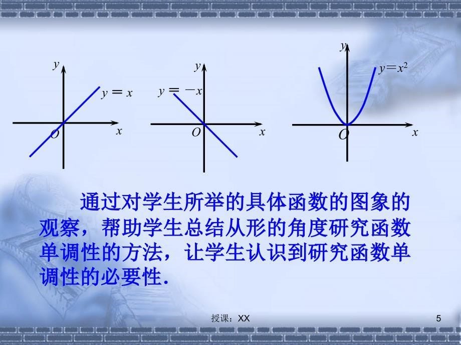 函数的单调性案例分析课堂PPT_第5页