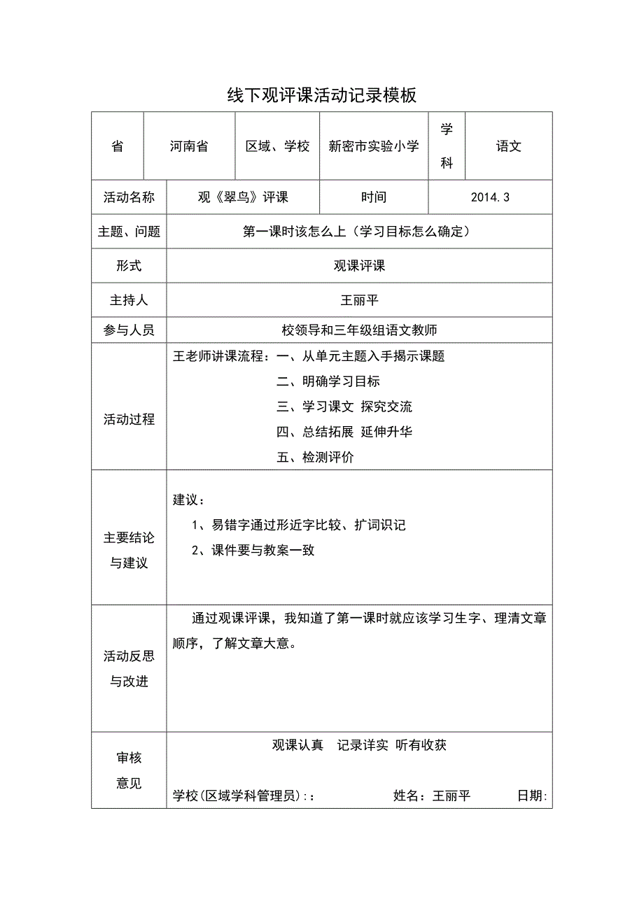 王丽平线下活动记录_第1页