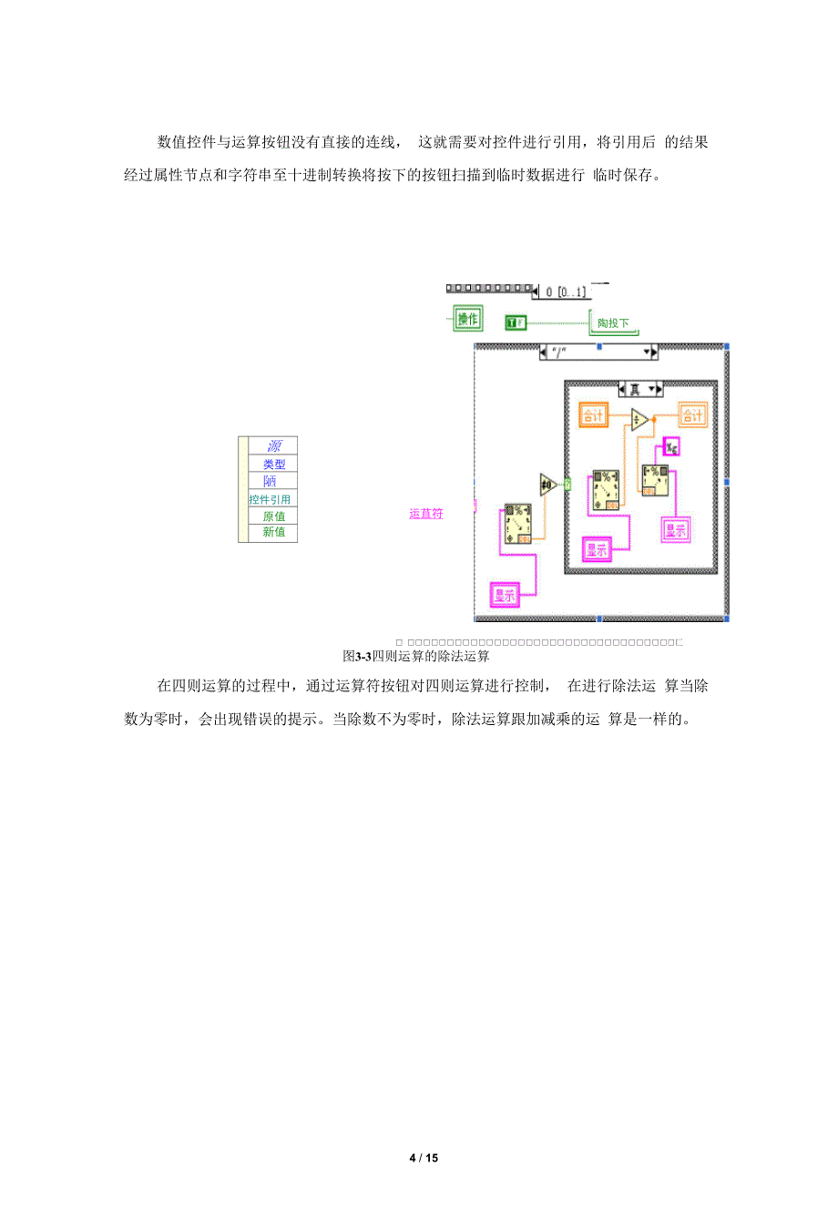 用labview设计一个计算器(虚拟仪器)_第4页